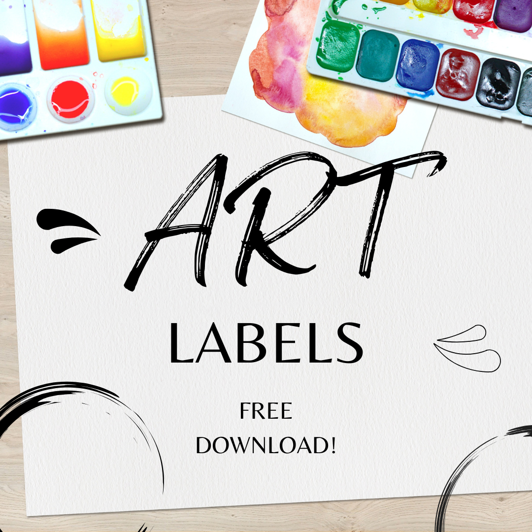 ART DISPLAY LABELS